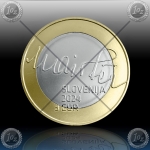 3 EVRO SLOVENIJA 2024 (Rudolf Maister) BARVNI